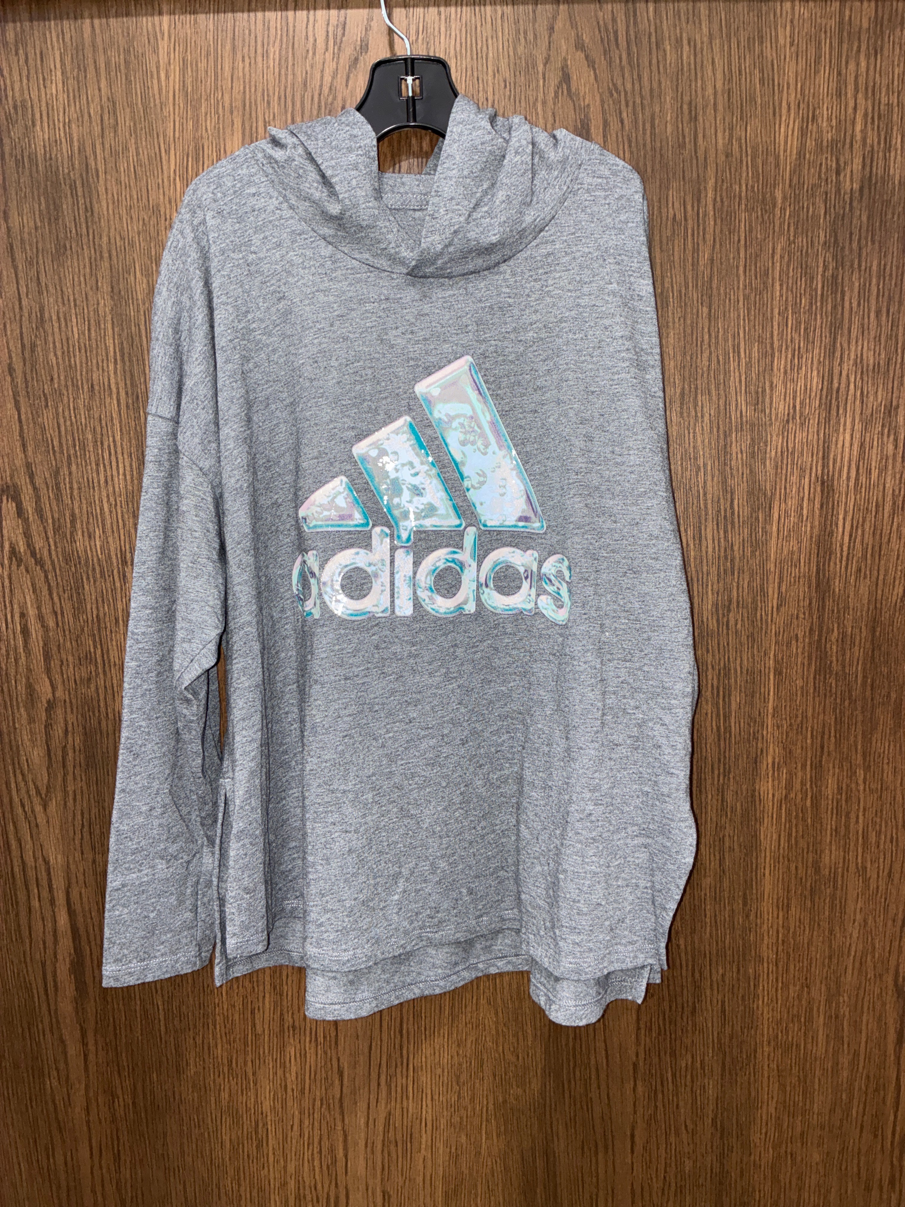 Girls Adidas Hooded Long Sleeve Size Youth Large