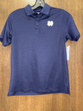 Boys Under Armour Notre Dame Polo Size Youth Large