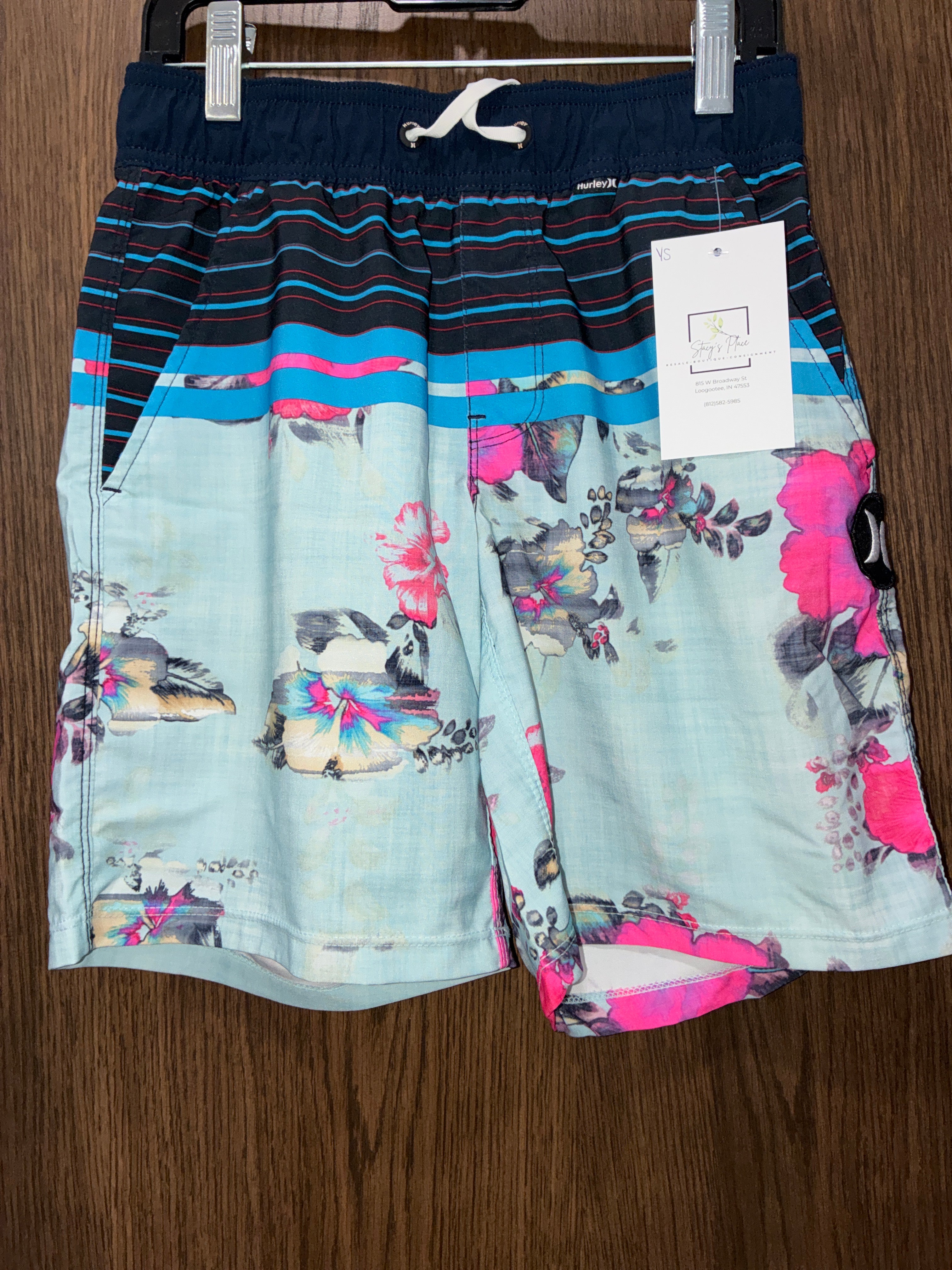 Boys Hurley Swim Trunks Size Youth Small