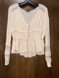 Women’s American Eagle Long Sleeve Lace Blouse Size Small