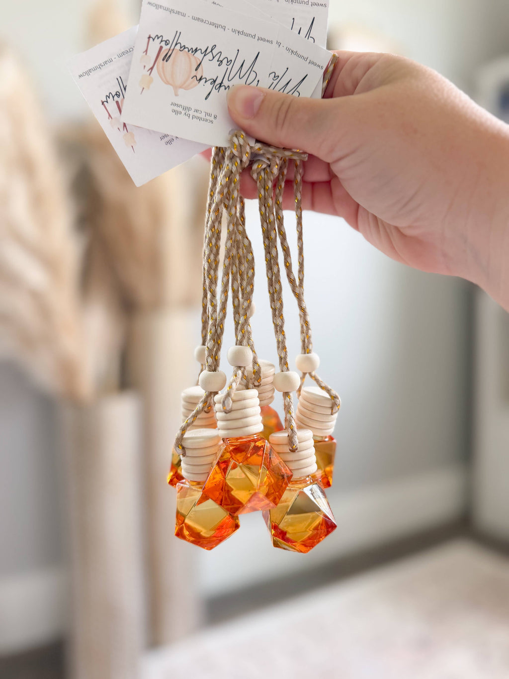Pumpkin Marshmallow Car Diffuser: Default Title