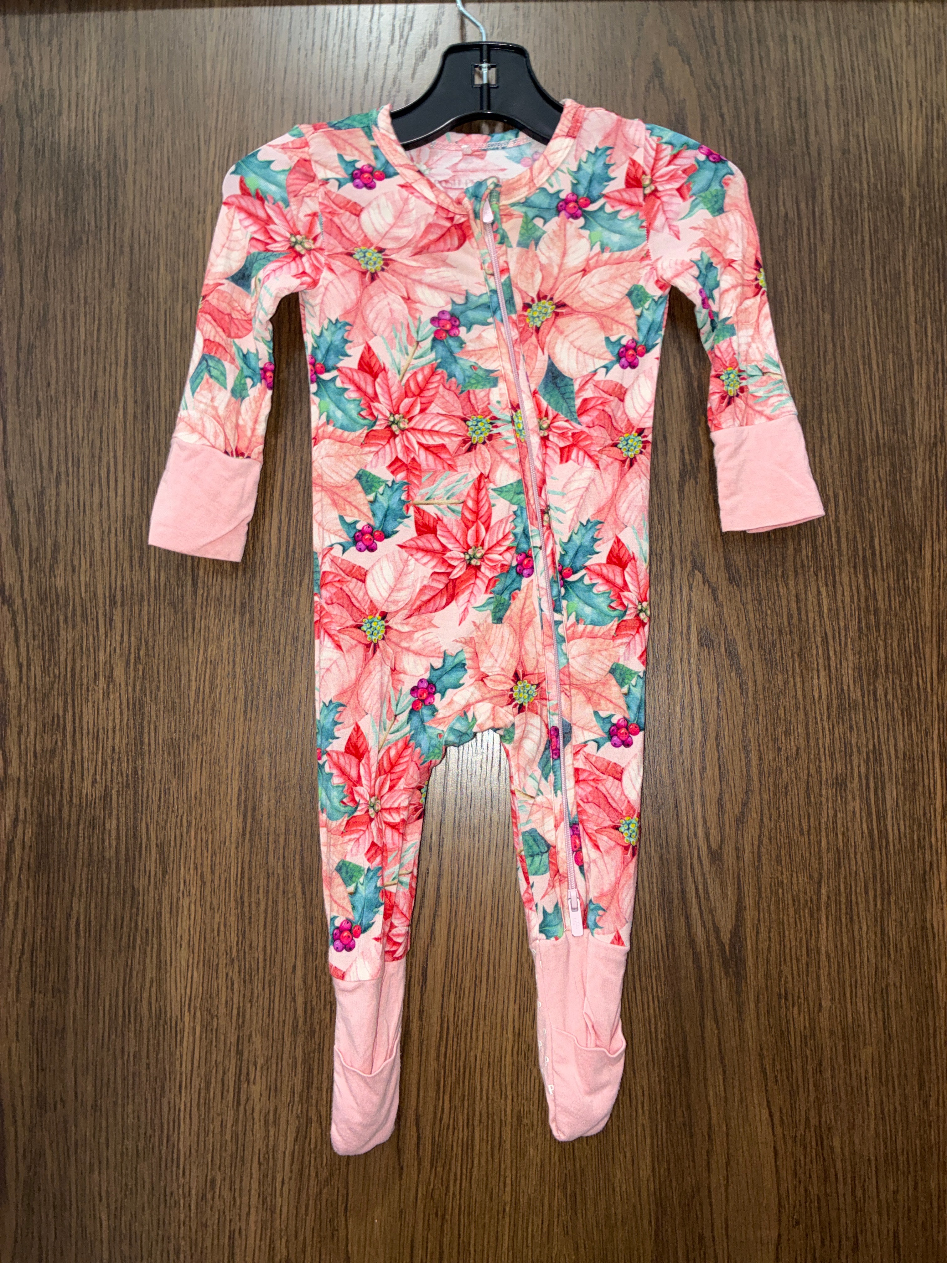 Girls Posh Peanut Floral Pajamas Size 3-6 Months