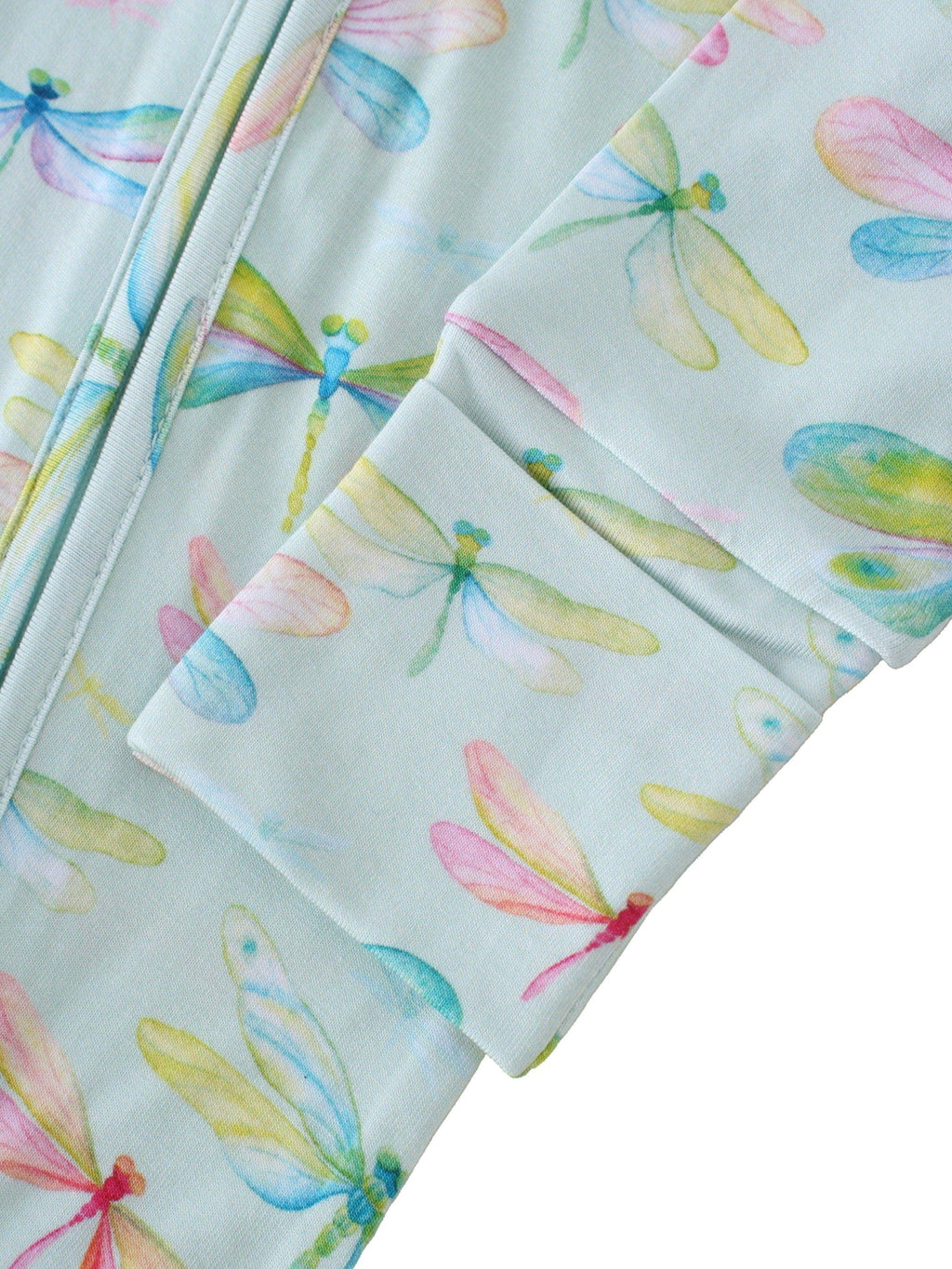 PoshTOT Dragonfly Bamboo Baby Convertible Zippy Romper: 2T