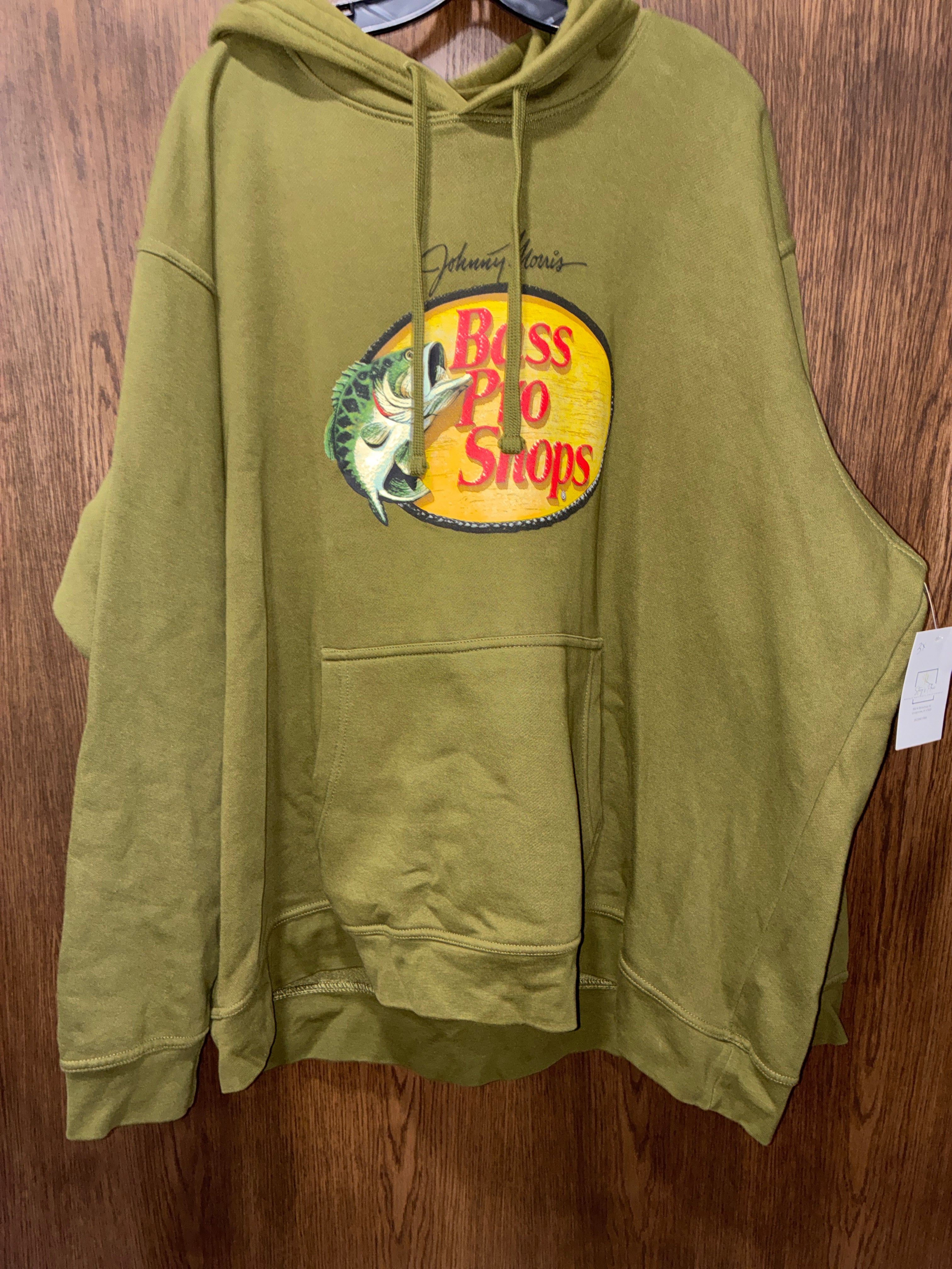 Men’s Bass Pro Hoodie Size 3XL