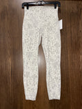Women’s Lululemon Align™ High-Rise leggings in a Cheetah Camo Antique White Multi pattern Size 6