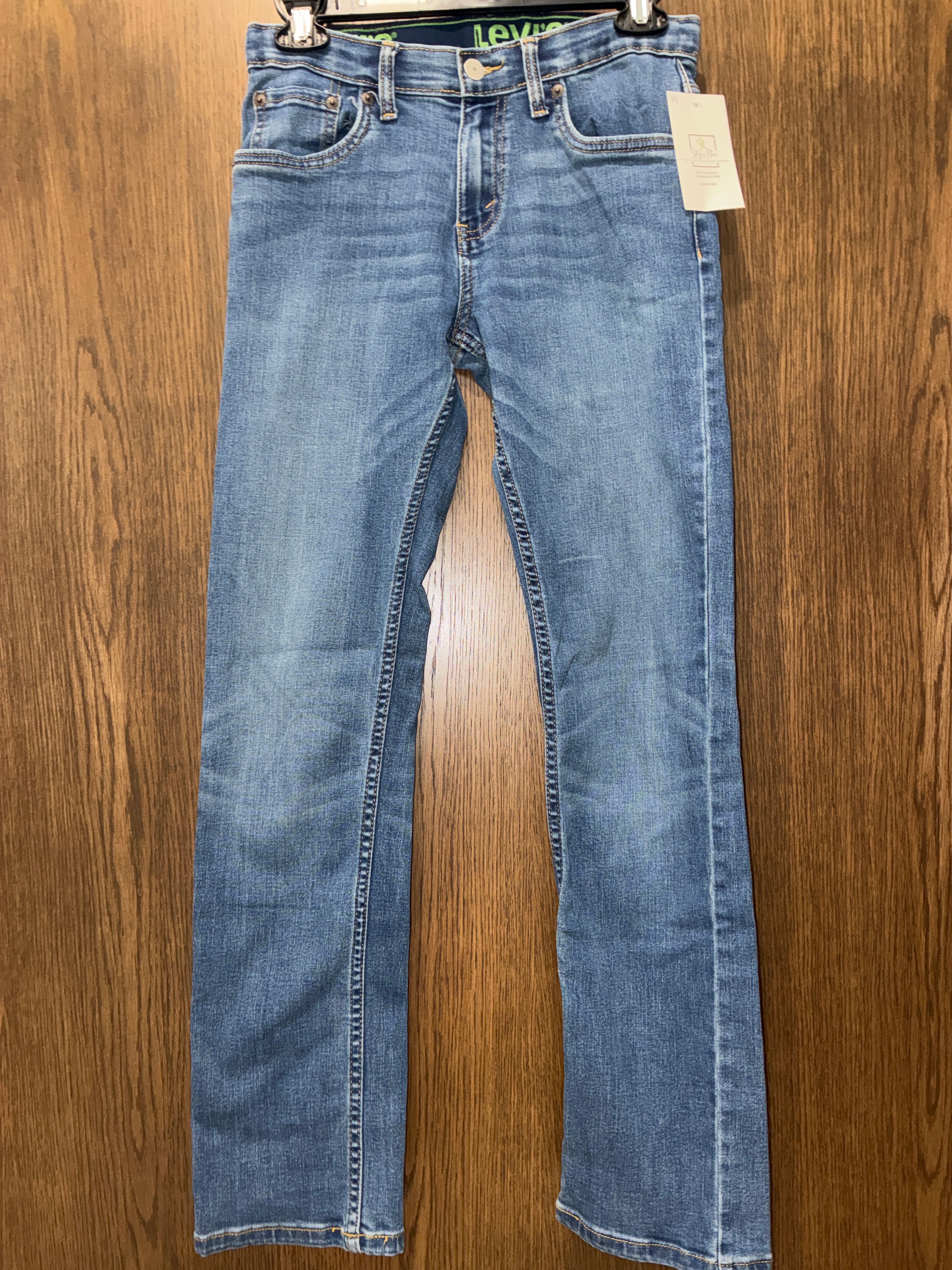 Boys Levi Straight Jeans Size 14