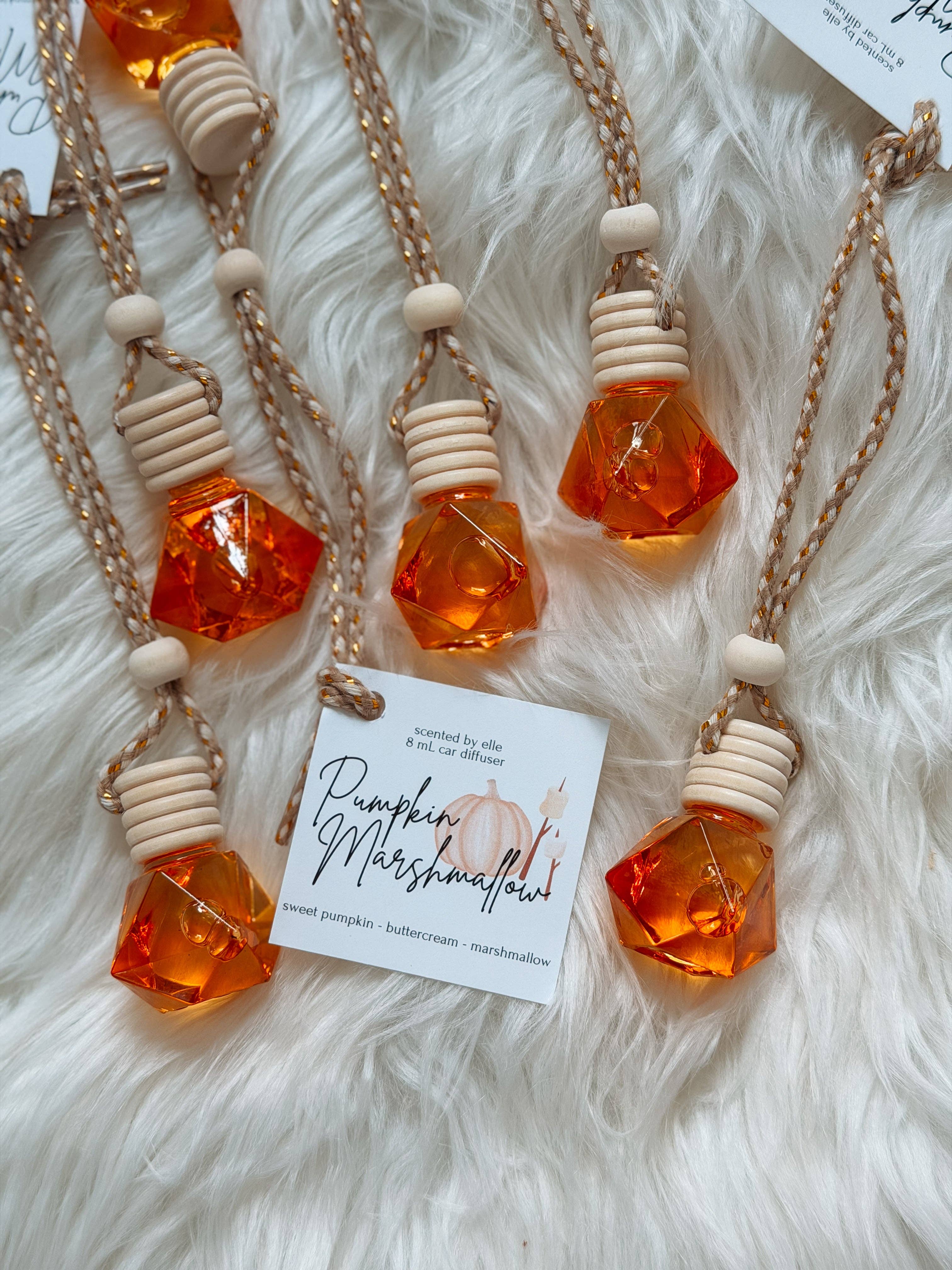 Pumpkin Marshmallow Car Diffuser: Default Title