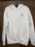 Women’s White Fox Hooded Sweatshirt Size Small/Medium