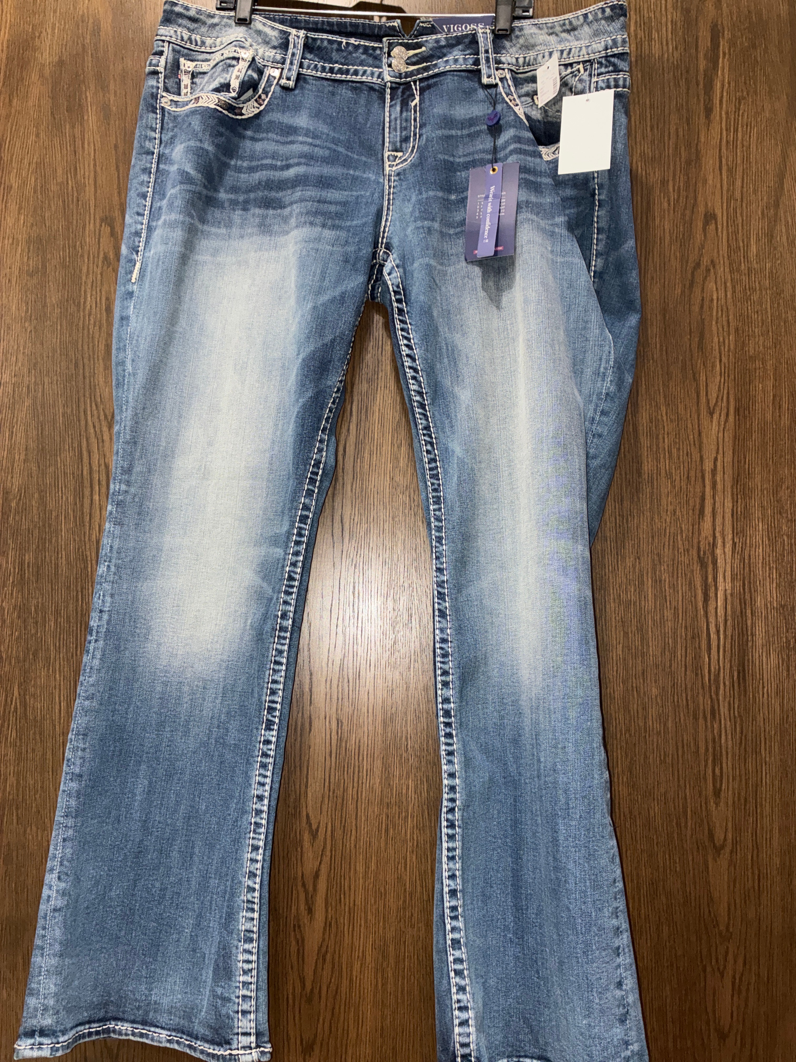 Women’s NWT Vigoss Bootcut Jeans size 22 Regular