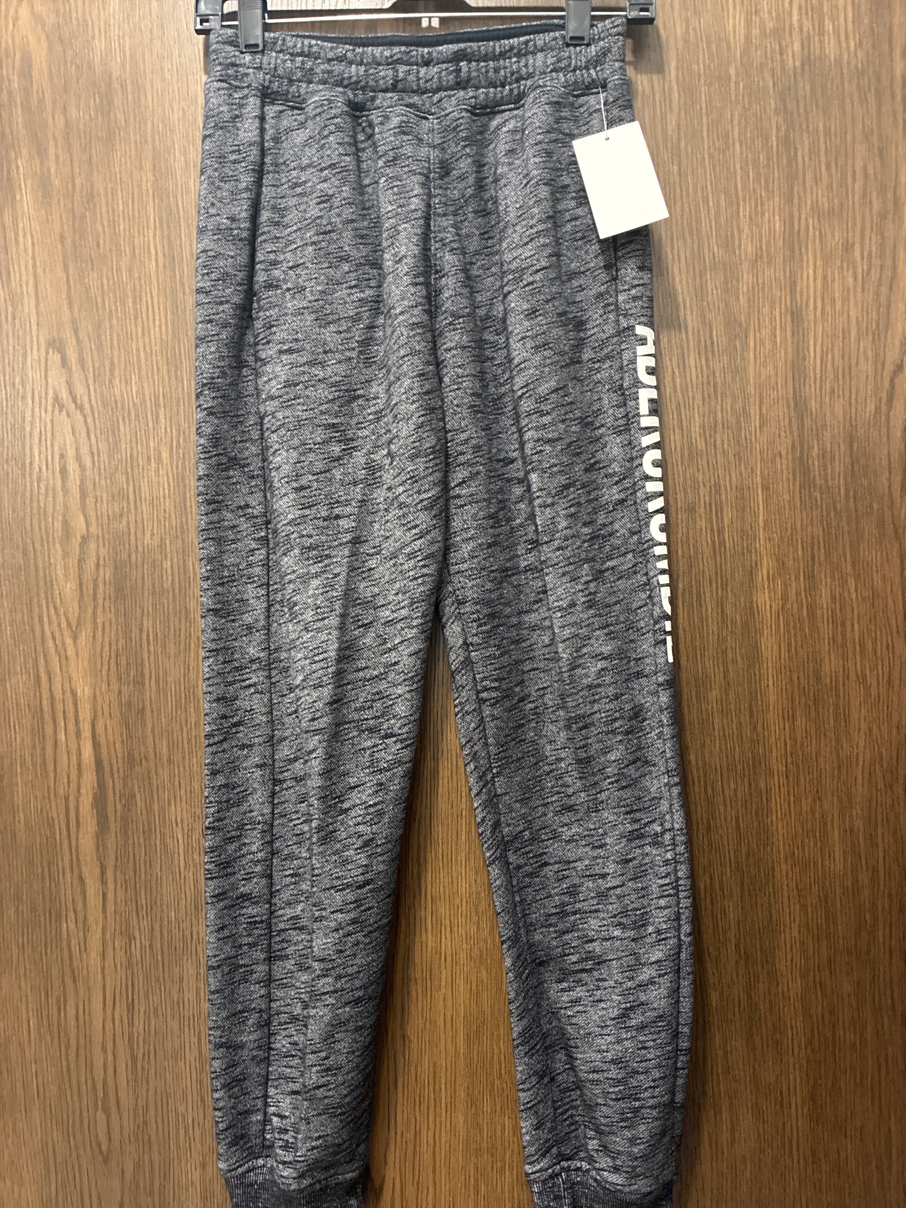 Boys Heather Grey Abercrombie Joggers Size Youth Large 13/14
