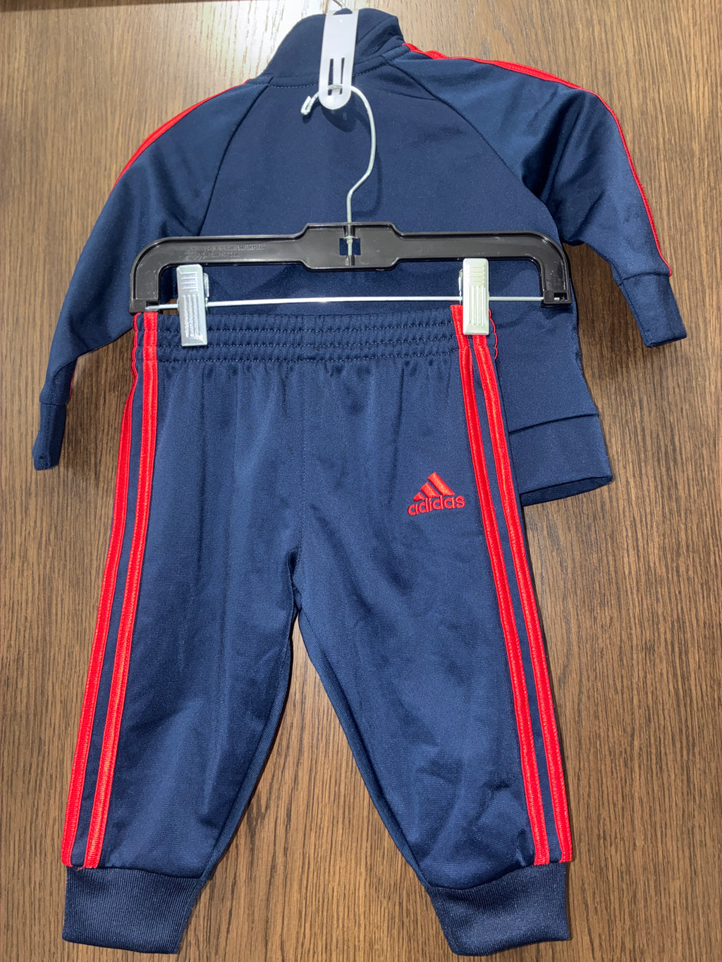 Adidas Boys Tracksuit Jacket & Joggers Size 6-9 Months