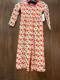 Matilda Jane Girls “Plaid Tidings” Wide Leg Jumpsuit Romper Size 5T
