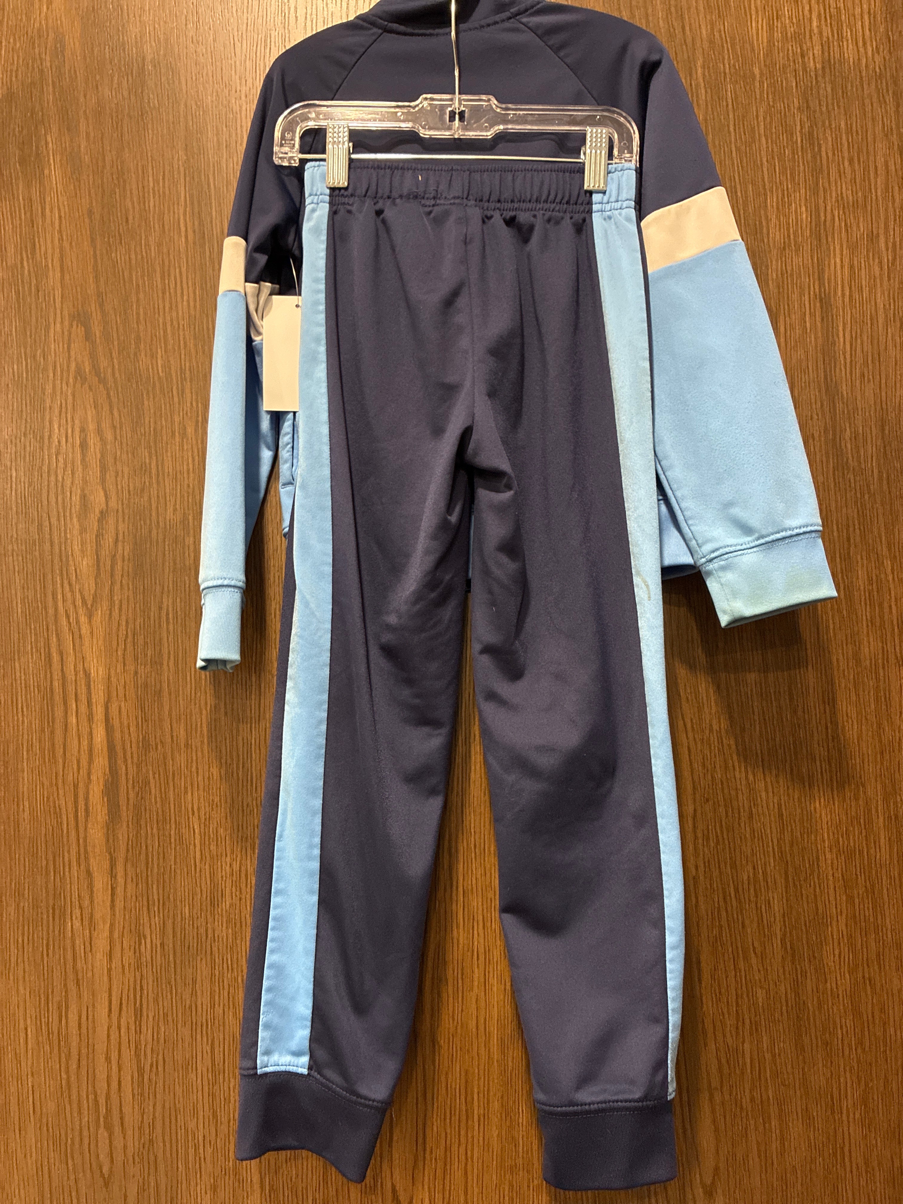 Boy's Nike Colorblock Tricot Track Jacket and Joggers Set Size 6/7