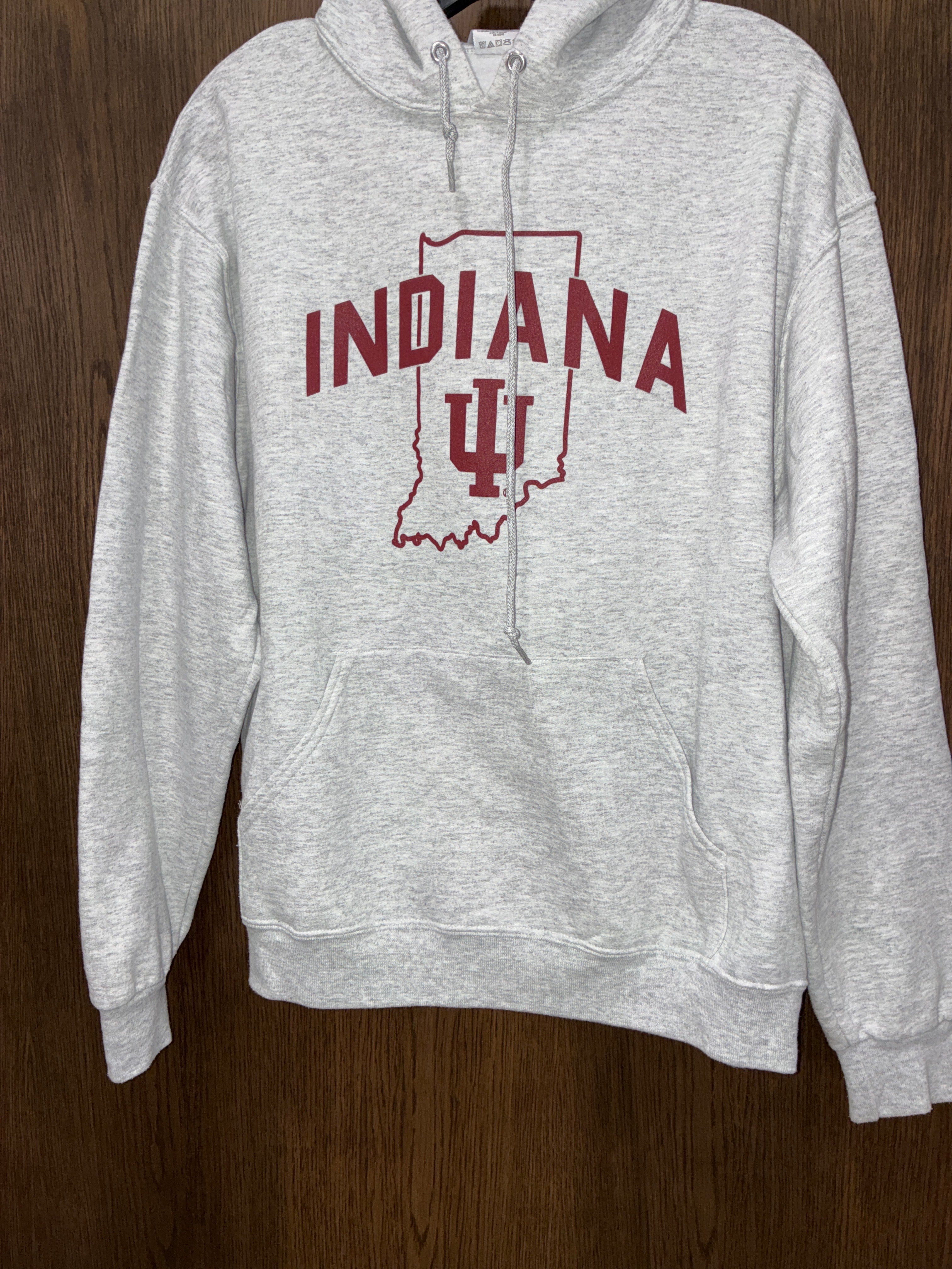 Indiana Hooded Sweatshirt Size Medium
