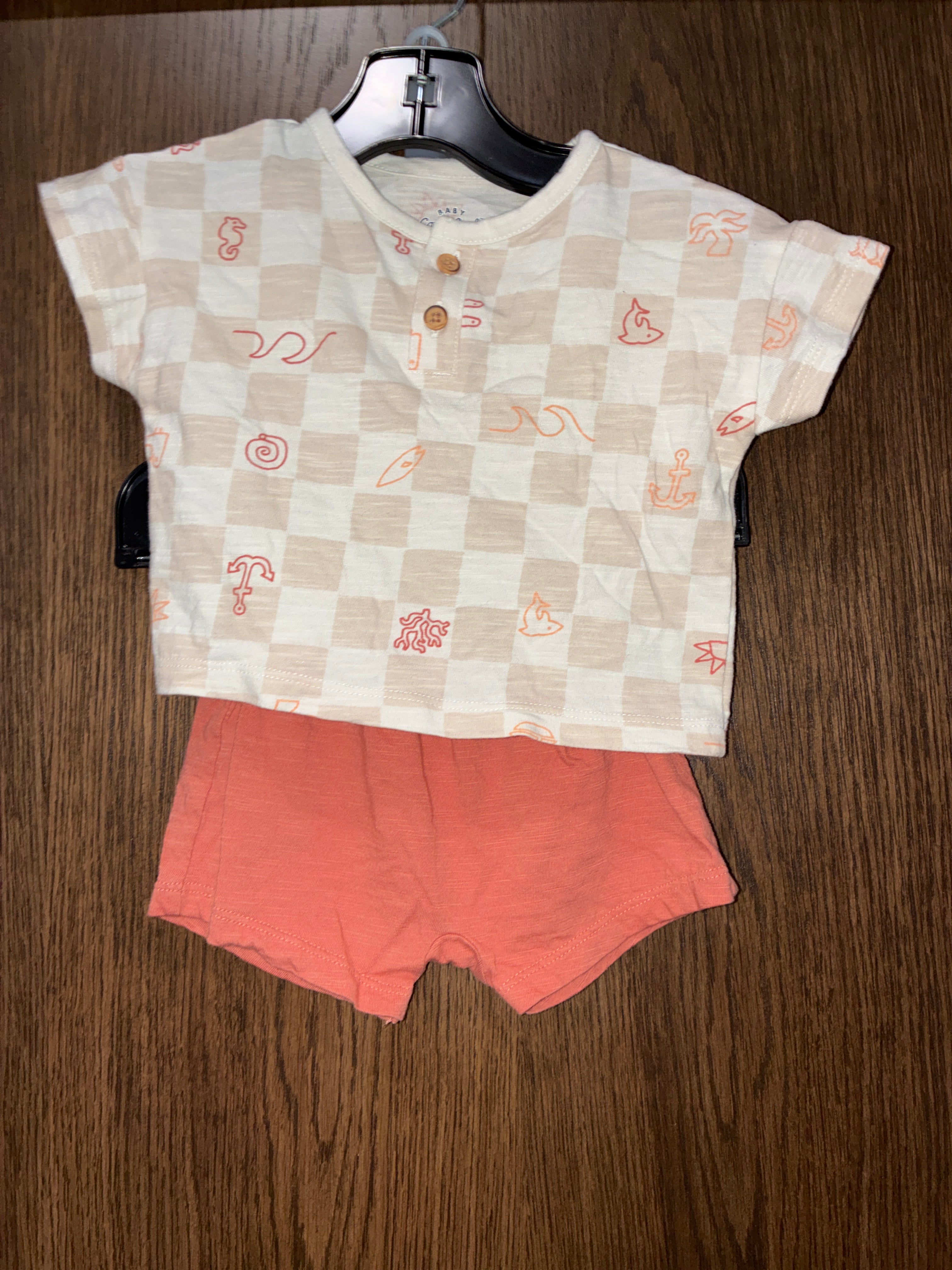 Boys Baby Cat & Jack Set Size 0-3 Months