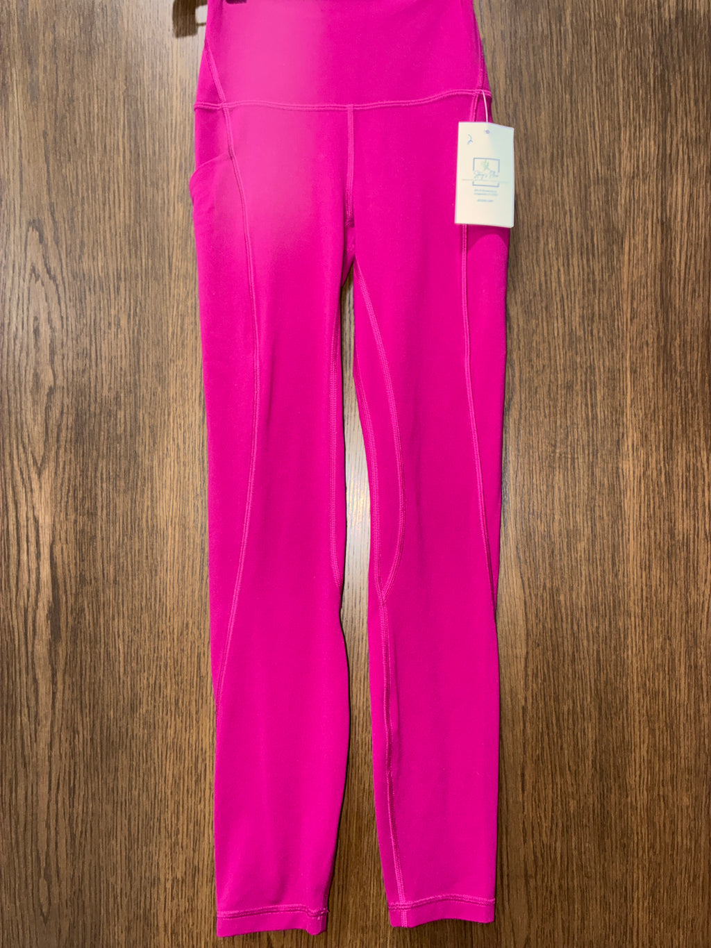 Women’s Lululemon Align High-Rise Pants with Pockets in Sonic Pink Size 2