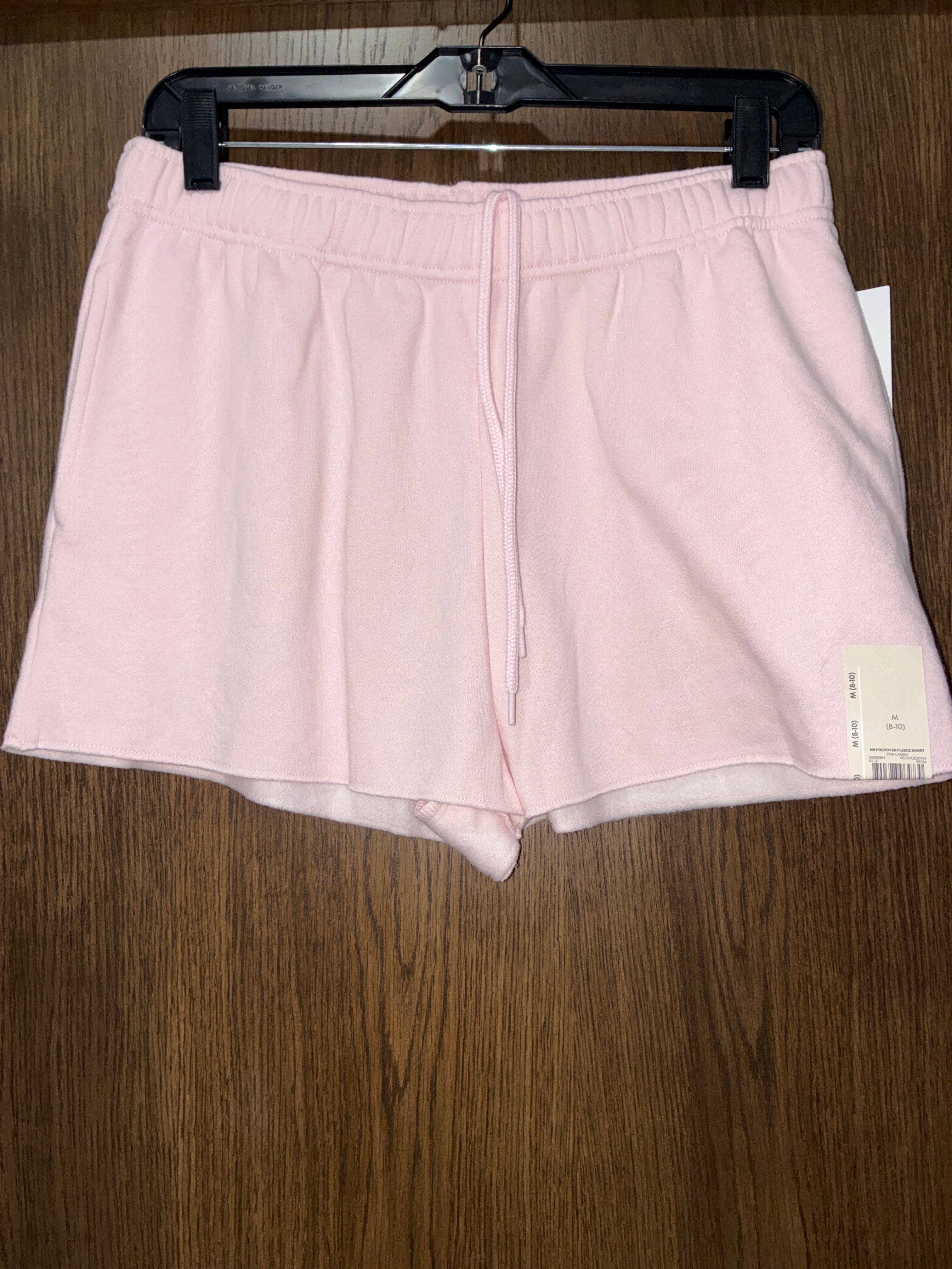 Women’s Foldover Fleece Shorts Size Medium