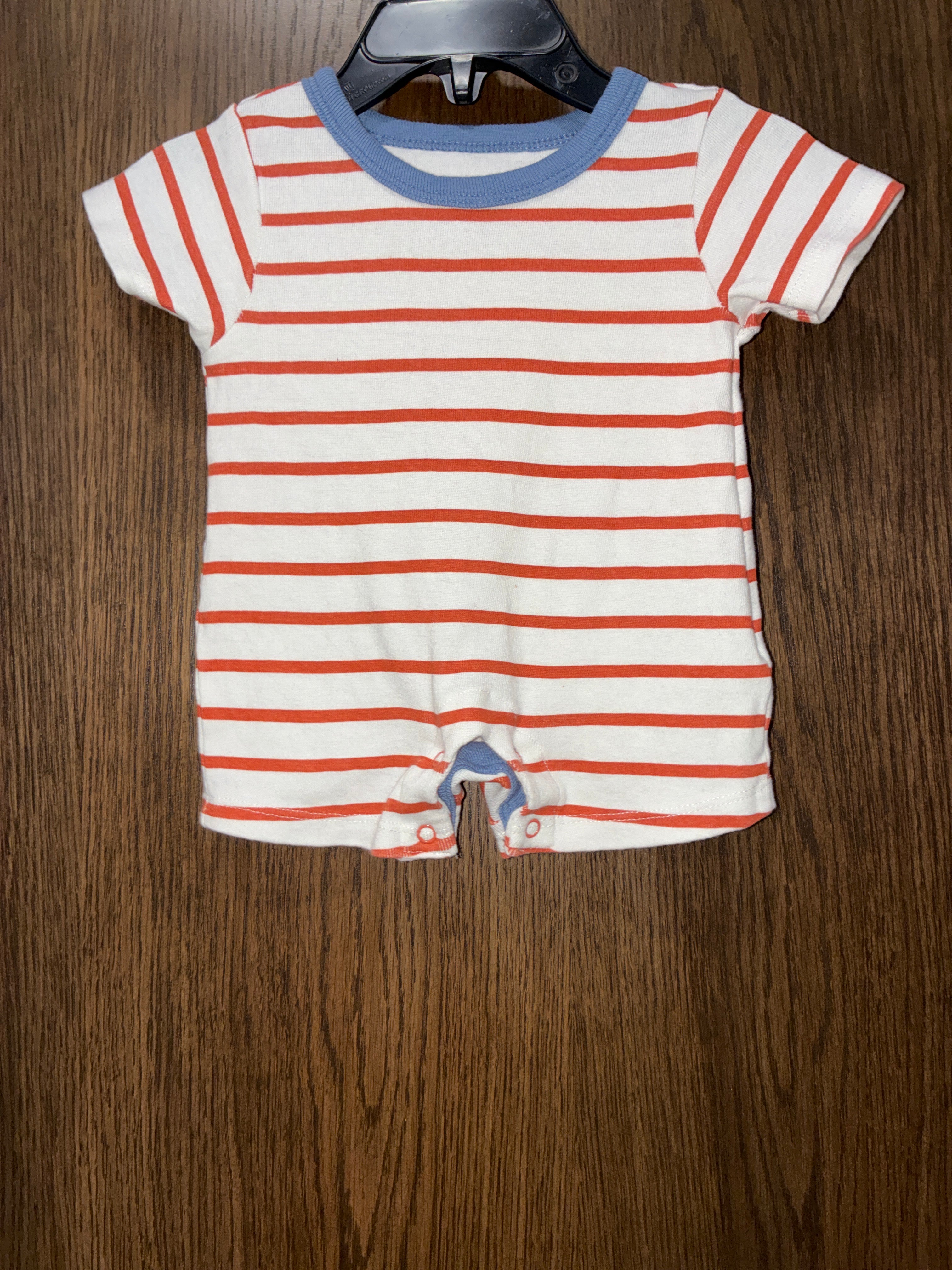 Boys Baby Essentials Striped Romper Size 3-6 Months