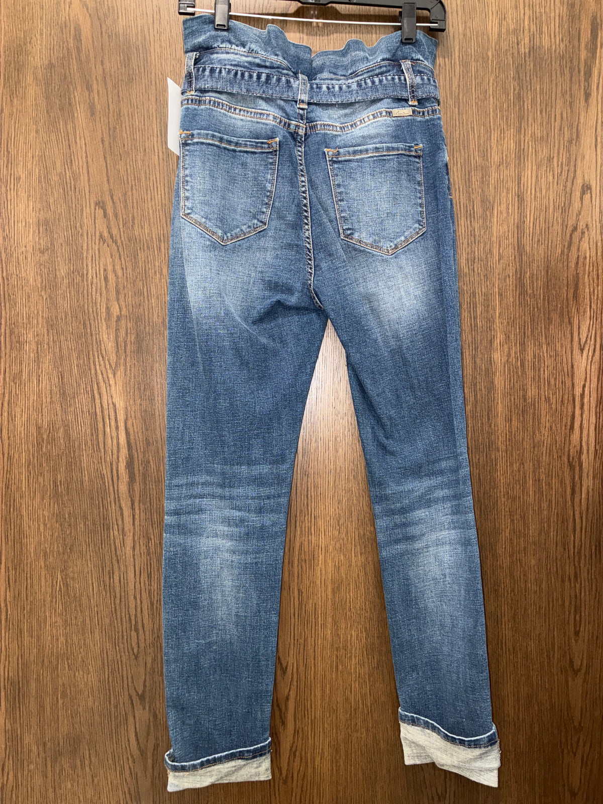 Women’s KanCan Paper Bag Waist Mom Jeans Size 9/28