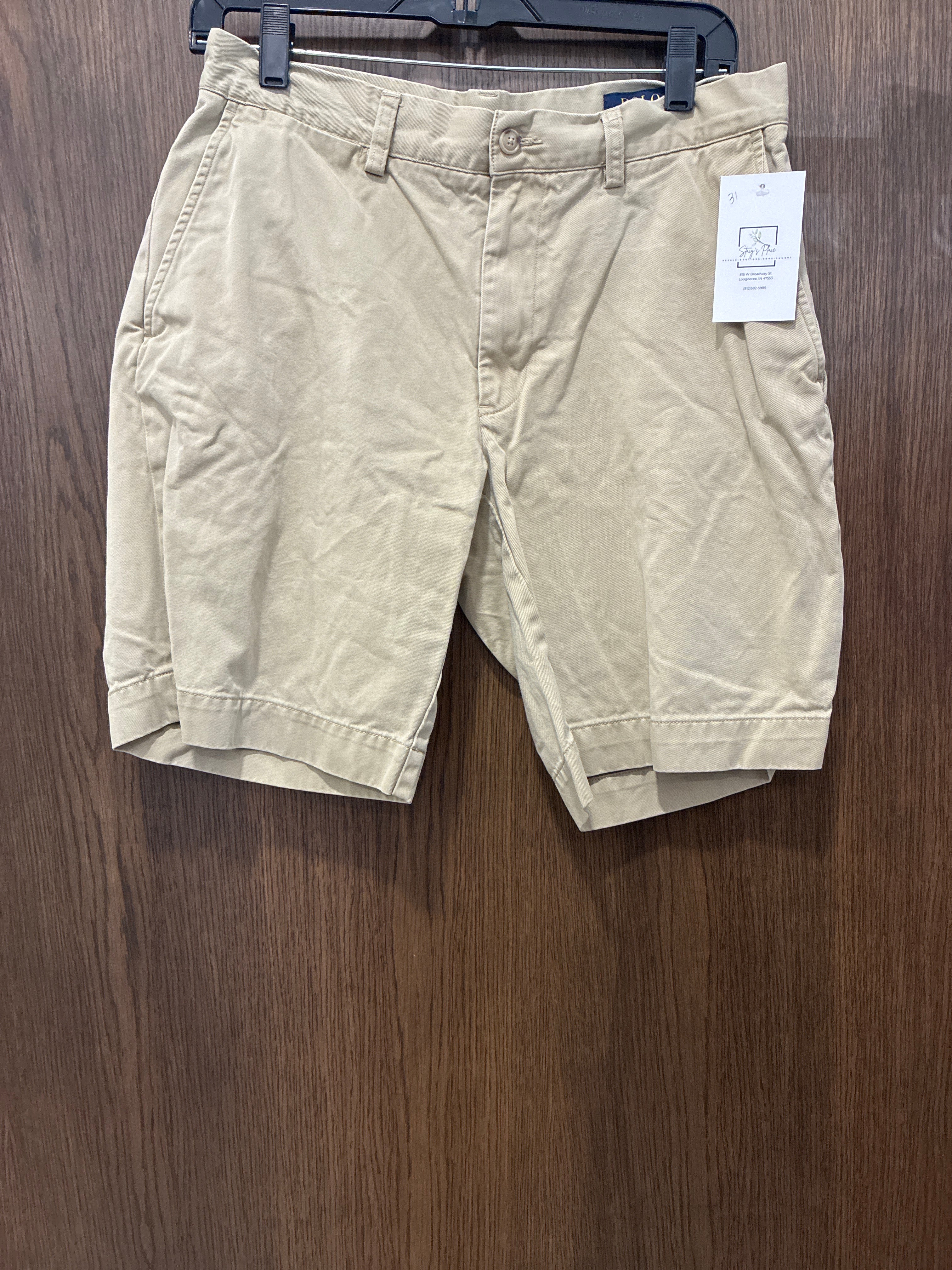 Men’s Ralph Lauren Khaki Shorts Size 31