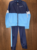 Boy's Nike Colorblock Tricot Track Jacket and Joggers Set Size 6/7