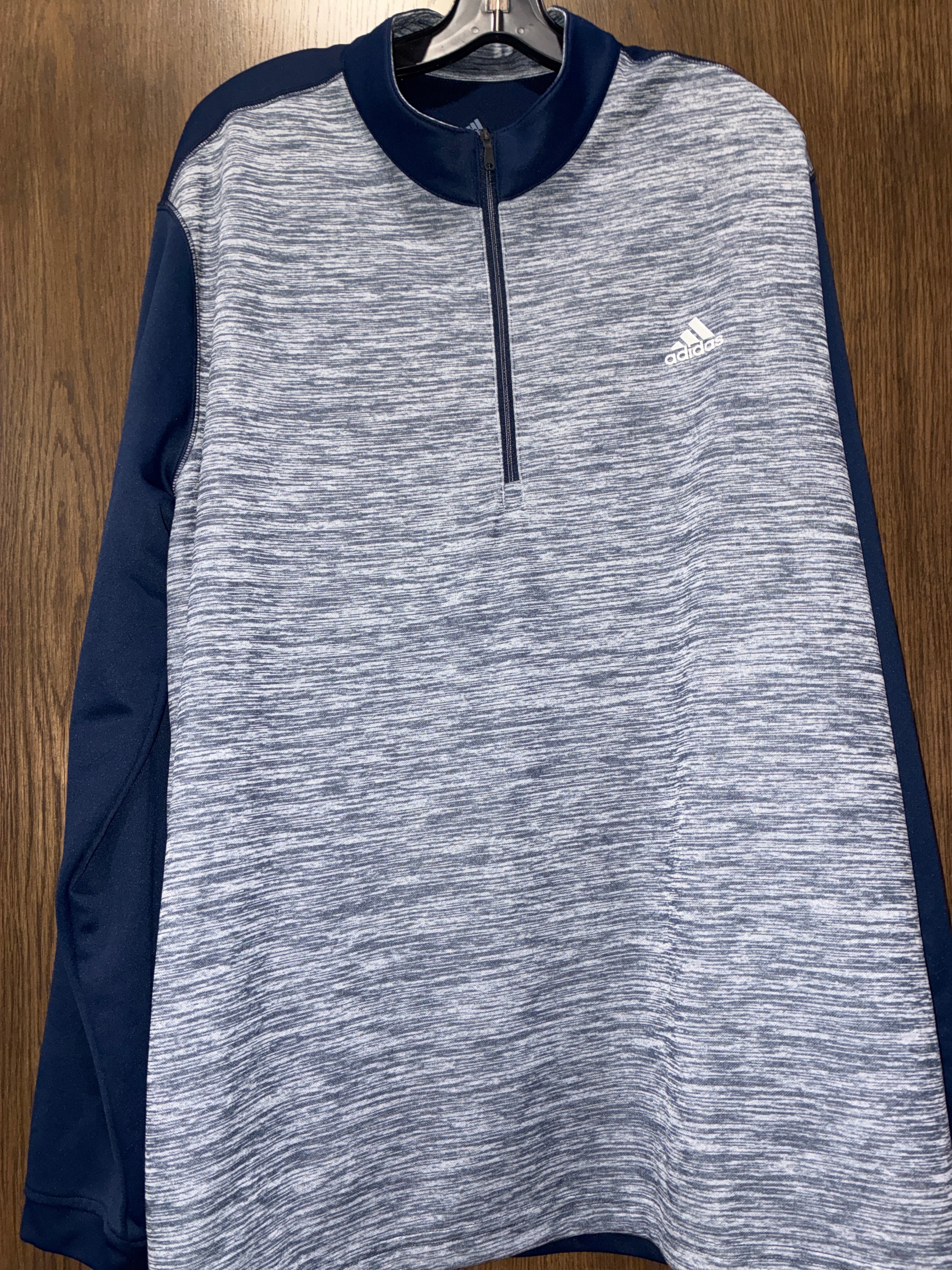 Men’s Adidas Quarter Zip Pullover Size 2X