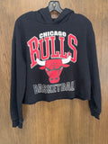 Women’s Chicago Bulls Crop Hoodie Size Small