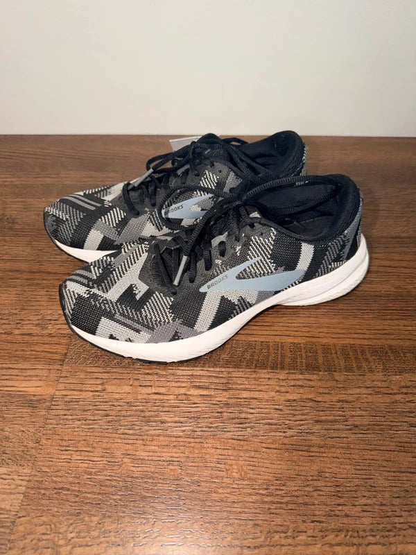 Brooks Launch 6 Women's Running Shoes Size 7.5 Black Gray