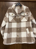 Women’s Ashley Outerwear Flannel Shacket Size XL