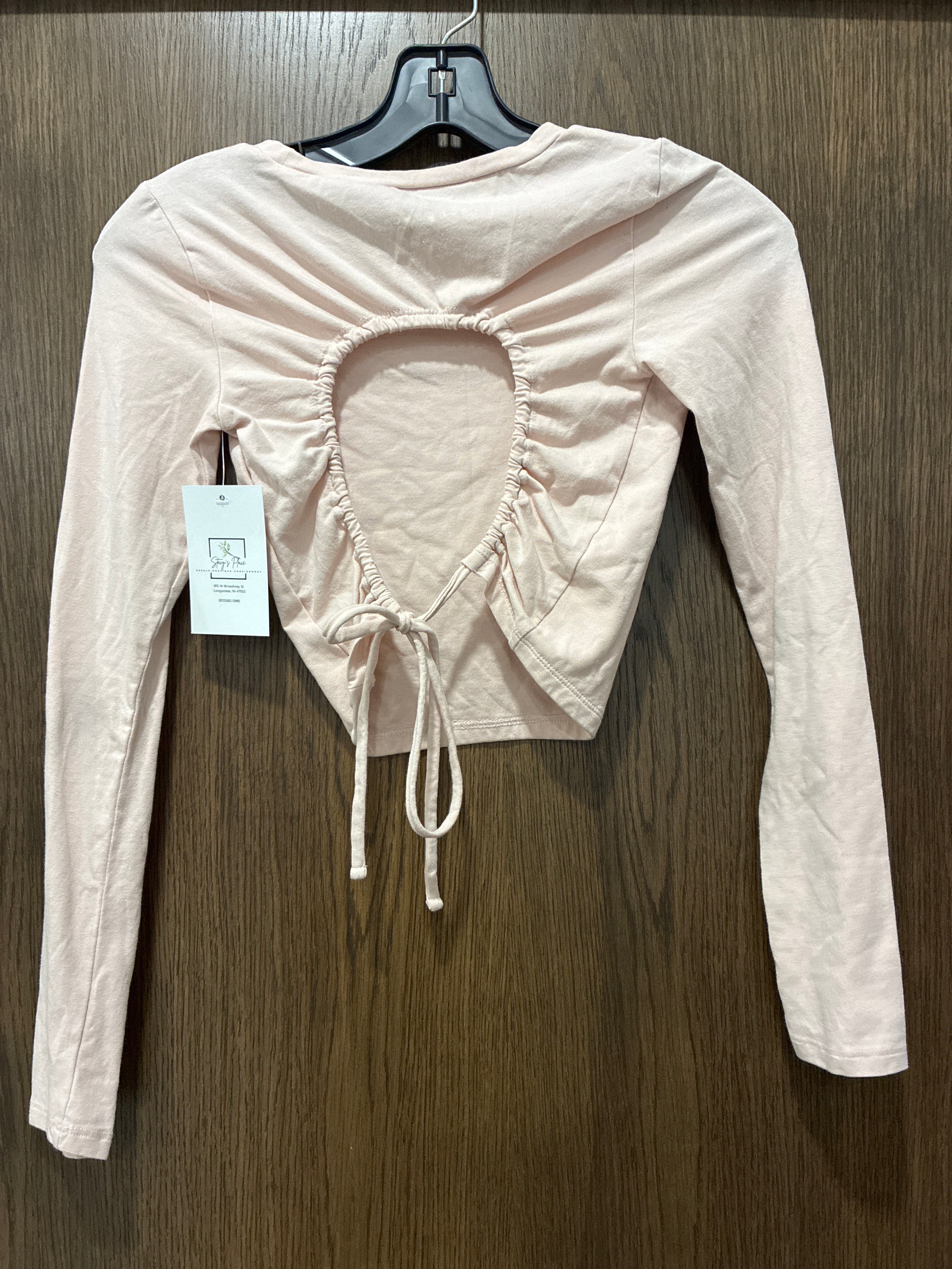 Women’s Aeropostale Tie Back Long Sleeve Shirt Size XS