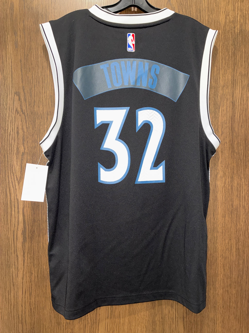 Men’s Minnesota Timberwolves Karl-Anthony Towns #32 Adidas NBA jersey Size Large