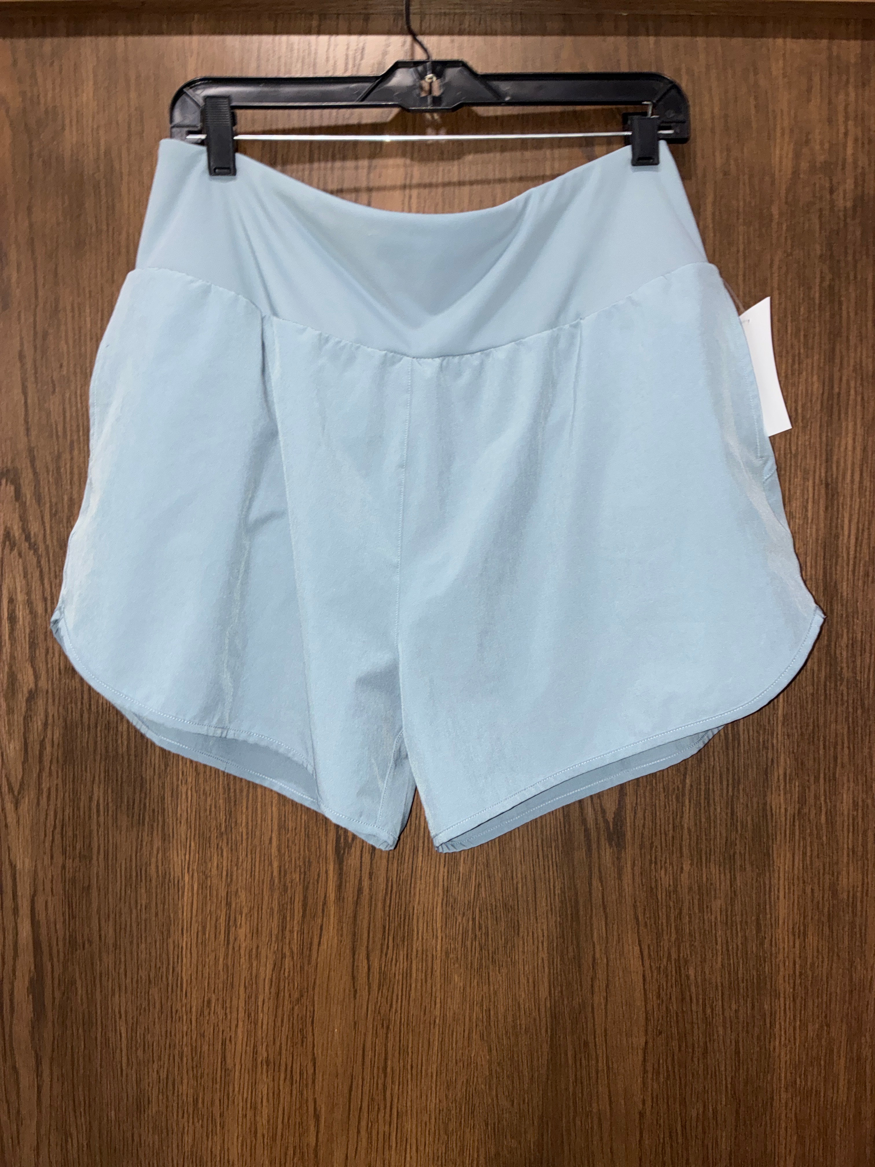 Women’s High Waisted Track Shorts Lined Size XL