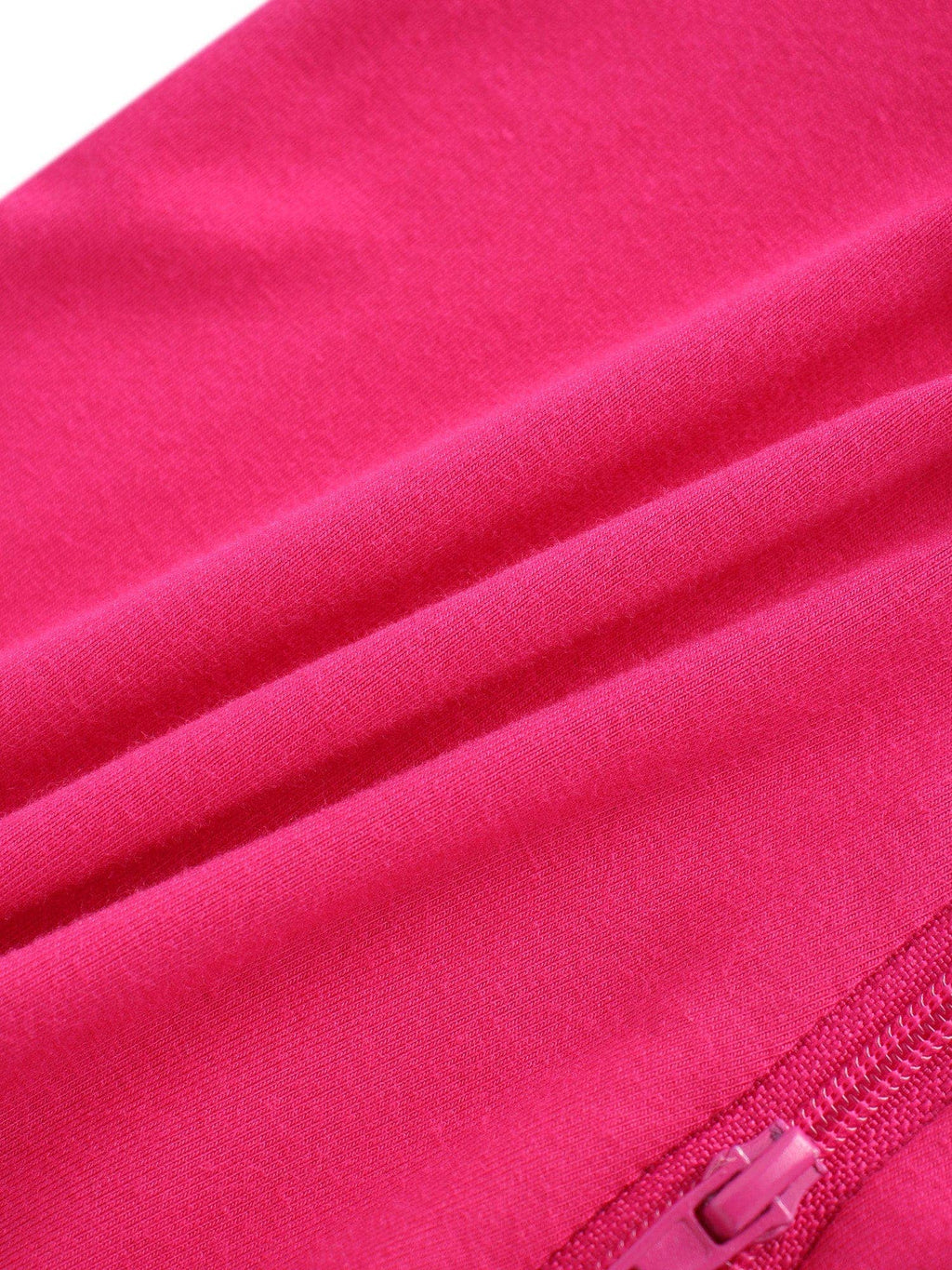 PoshTOT Hot Pink Bamboo Baby Convertible Zippy Romper: 3-6M