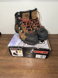Rocky Mobilite 6114 Men’s 11.5M Waterproof Steel Toe Work Boots Brown Used