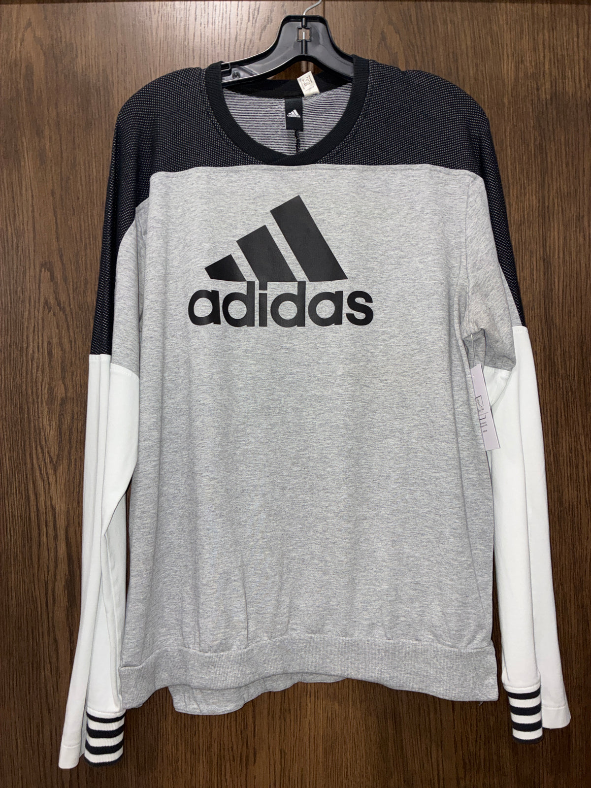 Men’s Adidas Colorblock Crewneck Size Large