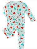 PoshTOT Bomb Pops Bamboo Baby Convertible Zippy Romper: 18-24M