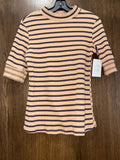 Women’s Doe & Rae Striped Tunic Blouse Size Large