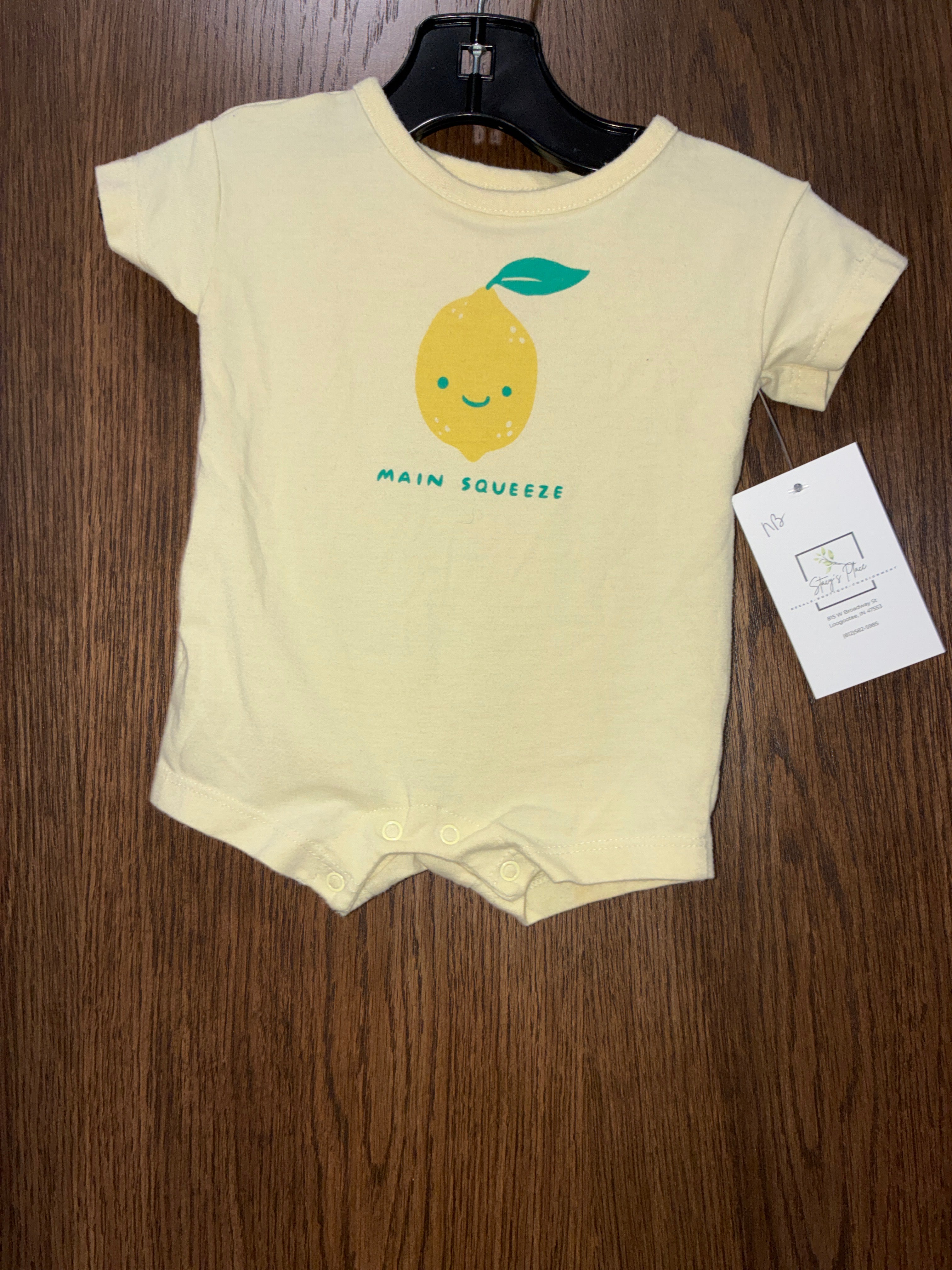 Baby Main Squeeze Romper Size 0-3 Months