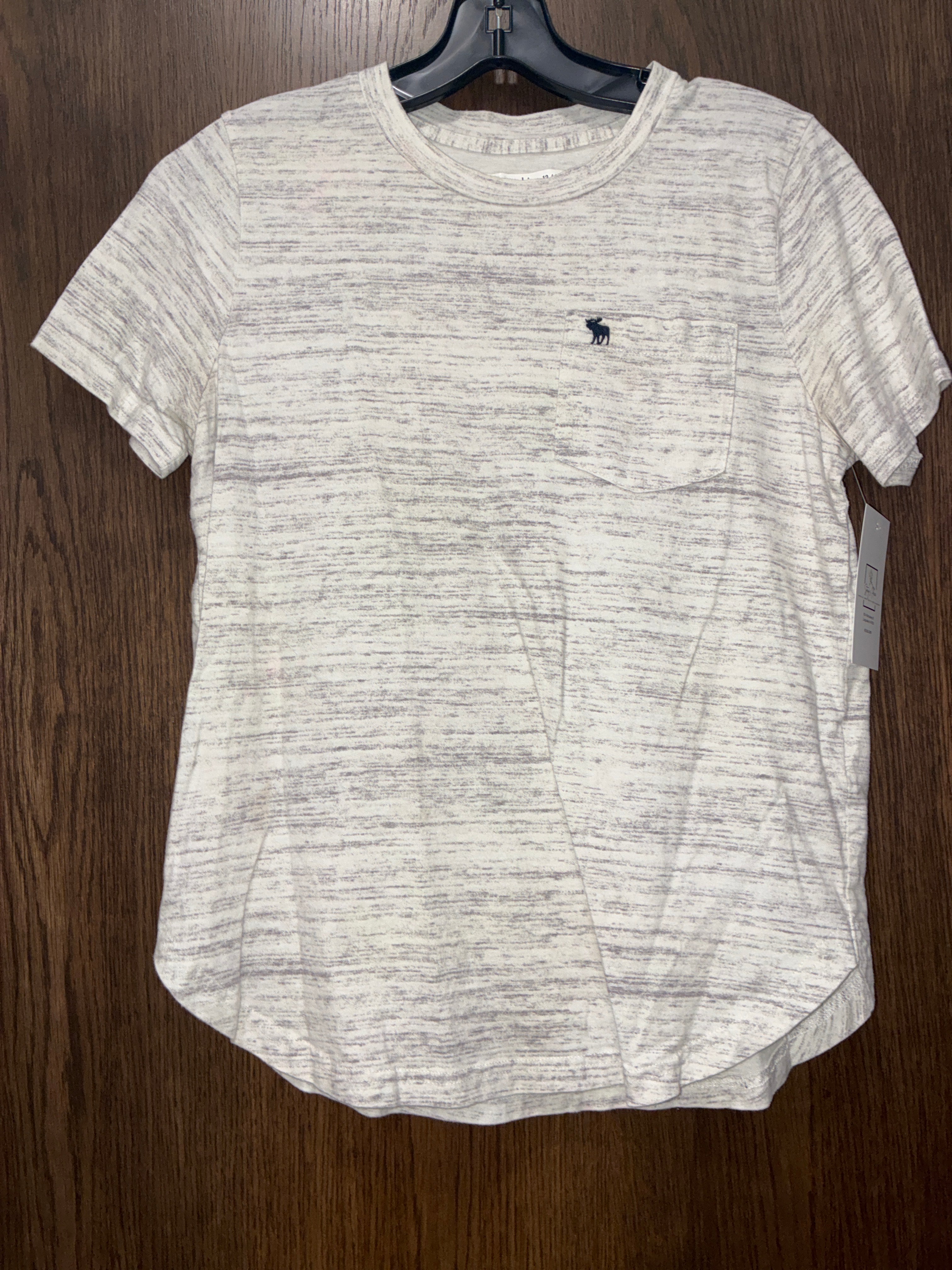 Boy’s Abercrombie Pocket Tee Short Sleeve Size Youth Large 13/14