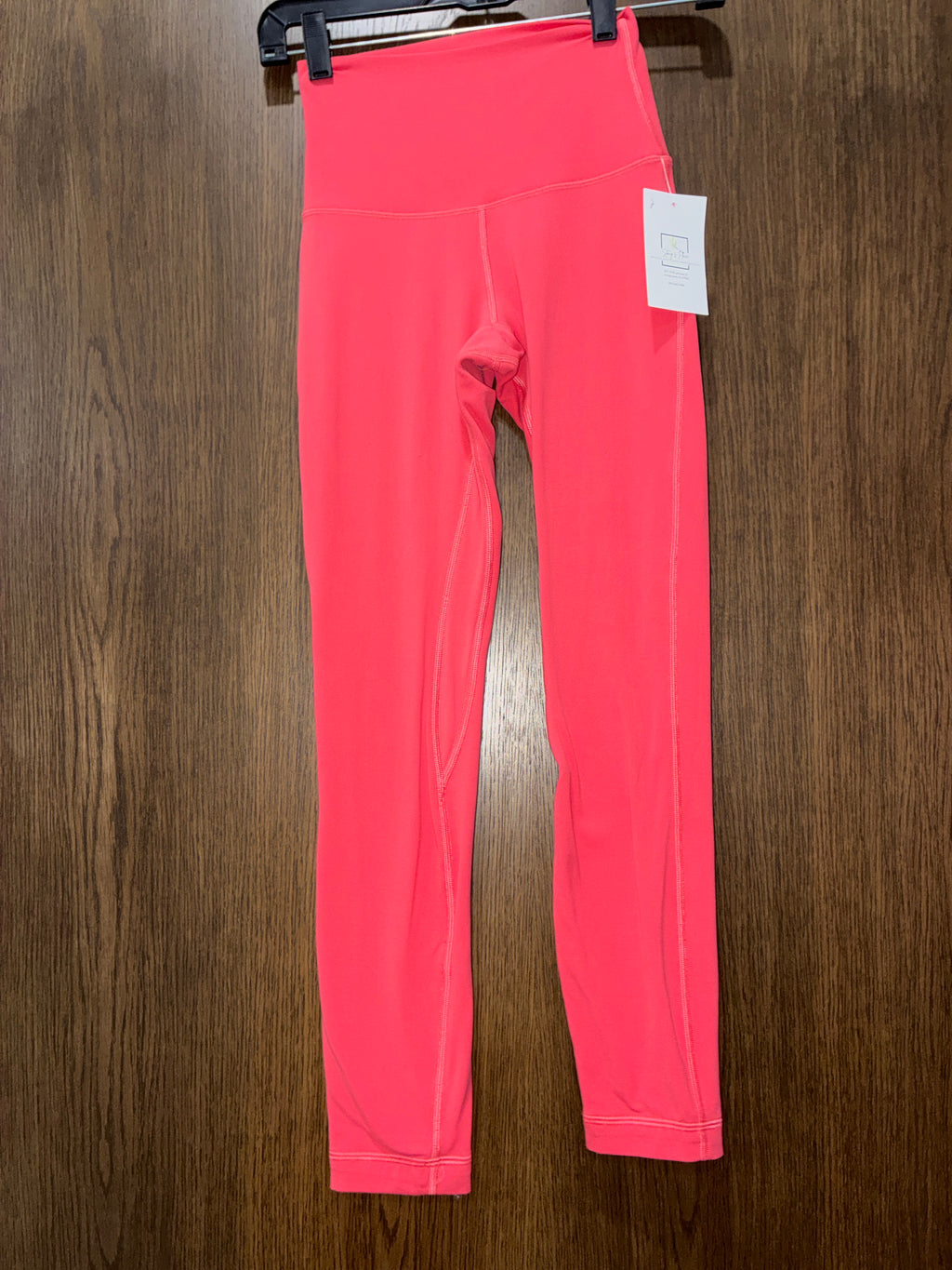 Womens Lululemon Align High Rise Legging Sunny Coral Size 4