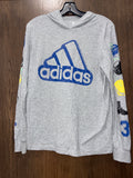 Boy’s Adidas Hooded LongSleeve Pullover Size Youth Large 12/14