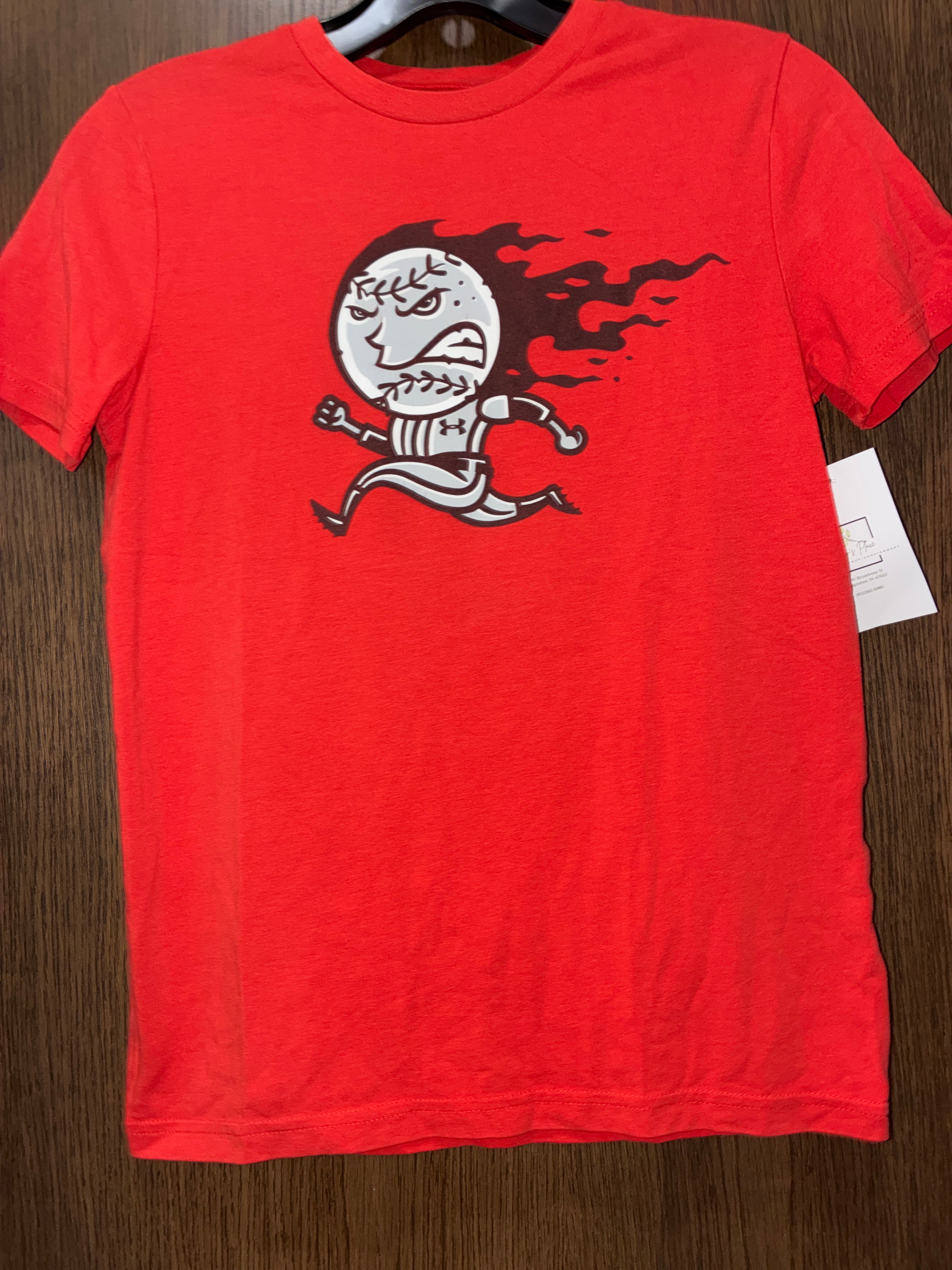 Boys Under Armour Short Sleeve Size Youth Medium