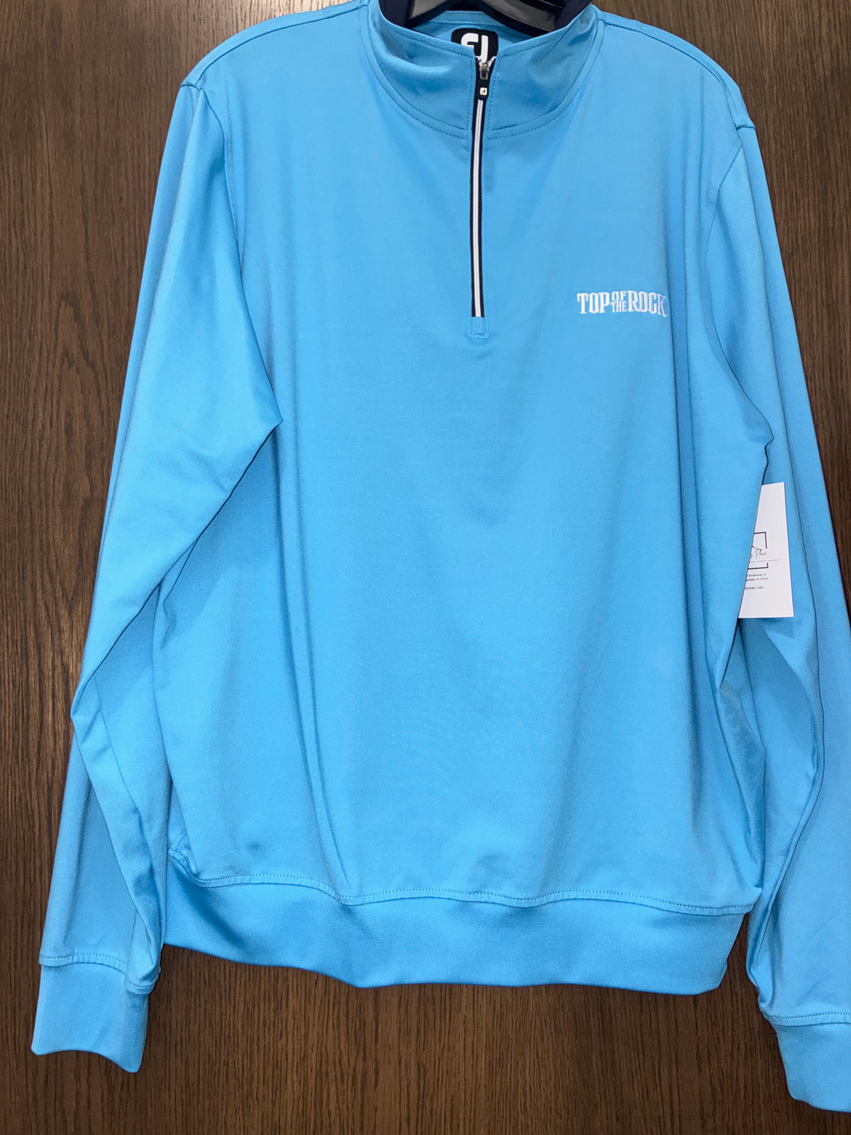 Men’s FootJoy Top of the Rock Golf Quarter Zip Size Medium