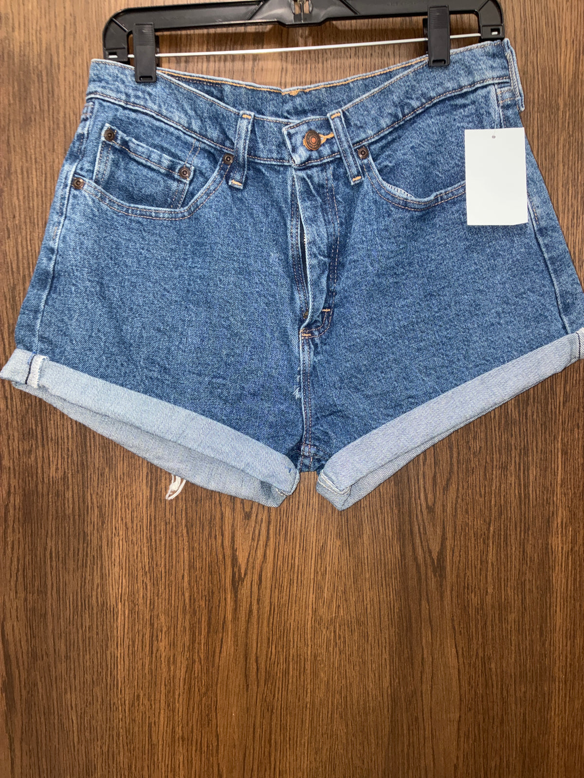 Women’s Vintage Wrangler Cuffed Jean Shorts Size 30