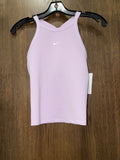 Nike Girls Ribbed Padded Tank Top Size YXL 14/16