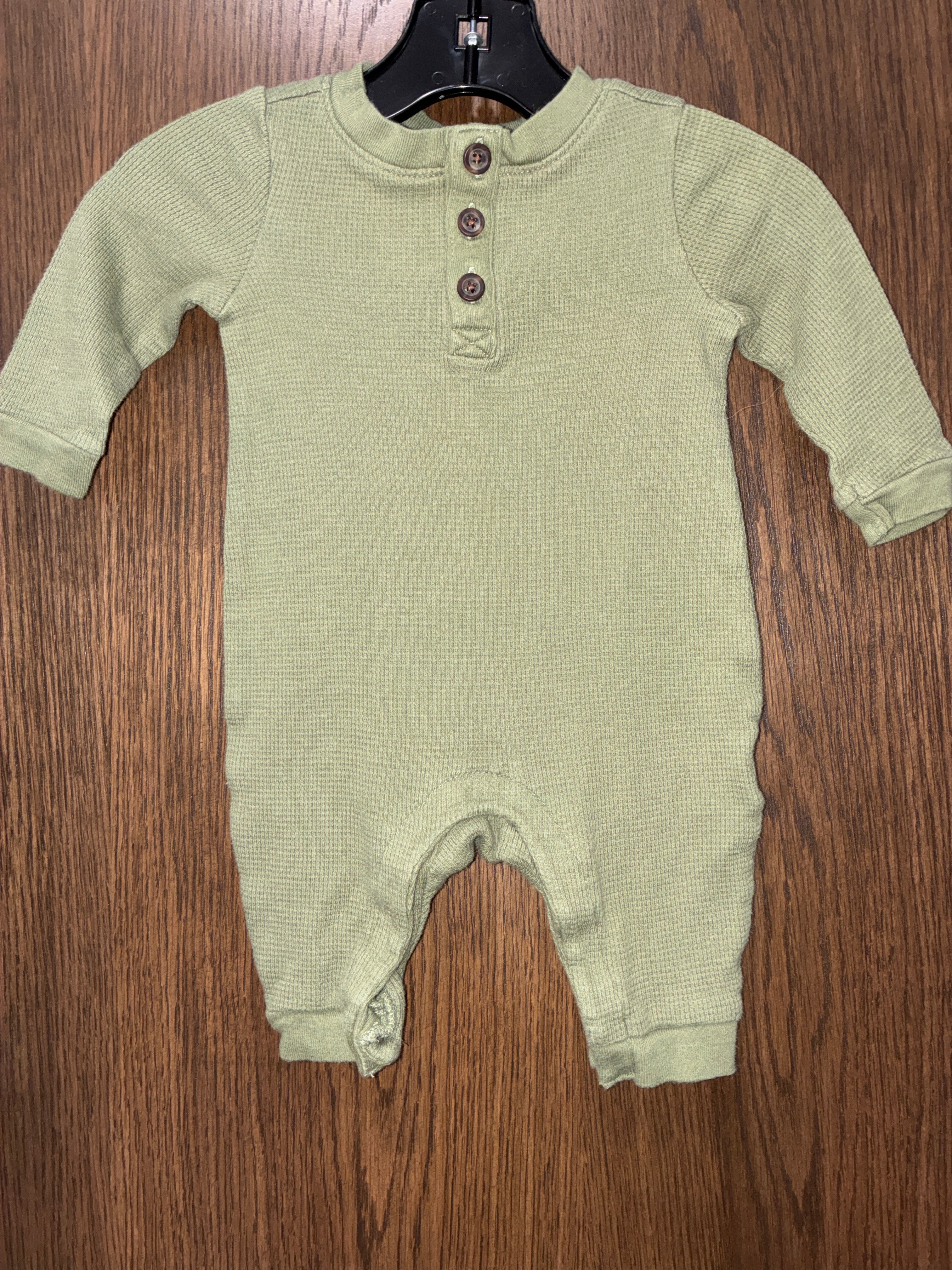 Boys Old Navy Waffle Romper Size 0-3 Months