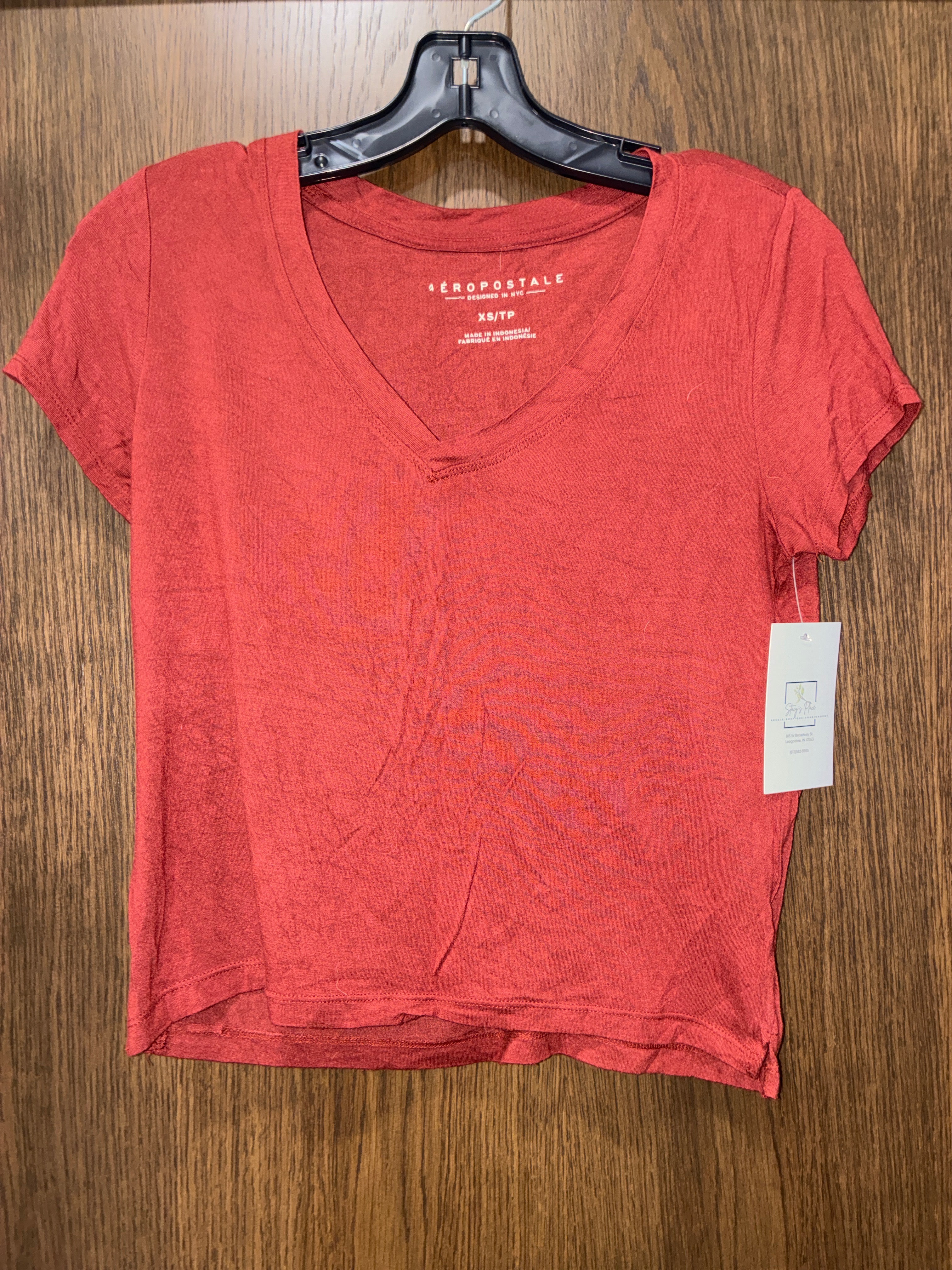Women’s Aeropostale V Neck Short Sleeve Shirt Size XS