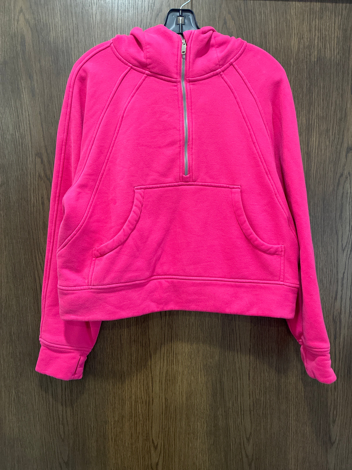 Women’s Crop 1/2 Zip Hoodie Size Large