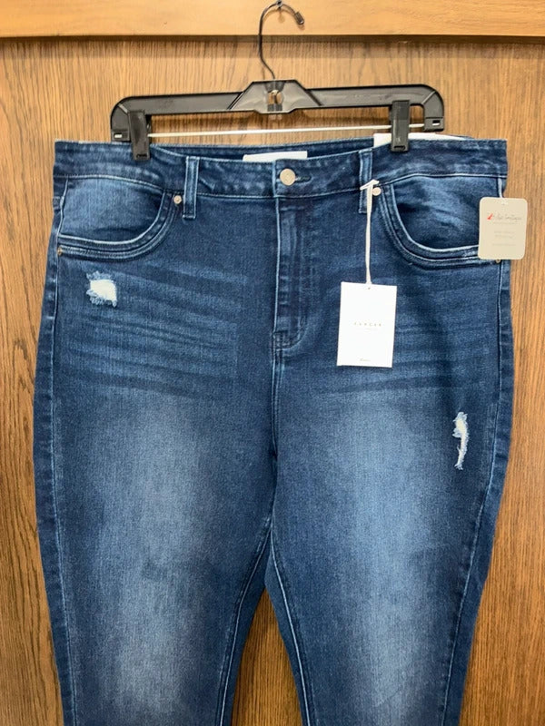 KanCan Women’s High Rise Ankle Skinny Jeans Size 3XL  NWT