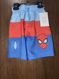 Boys Marvel Spiderman Swim Trunks Size 4T